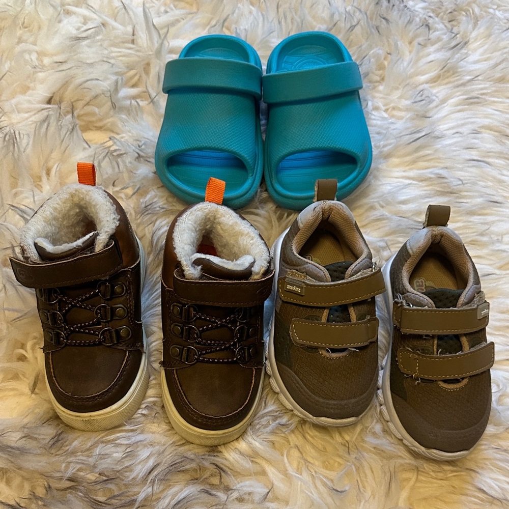Toddler shoes 3 pack